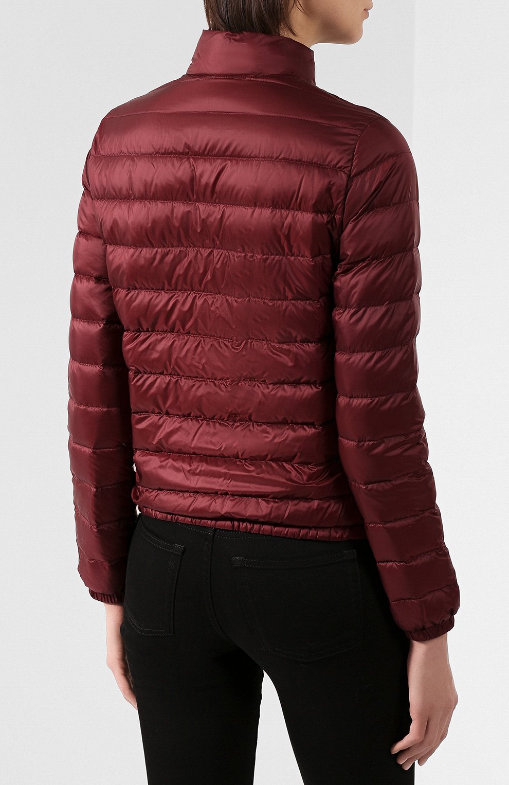 Пуховая куртка lans MONCLER бордового цвета по цене 69950 руб., арт. F1-093-1A101-00-53048, фото 4 Пуховая куртка lans MONCLER, арт. F1-093-1A101-00-53048, фото 4