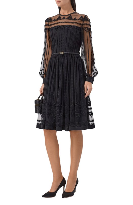Платье Elie Saab D0854NF25/TU016 Чёрный  D0854NF25/TU016 Фото 2