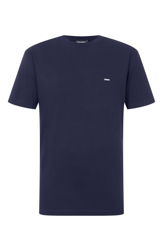 Хлопковая футболка Dsquared2 S74GD1522/D20106 Синий S74GD1522/D20106