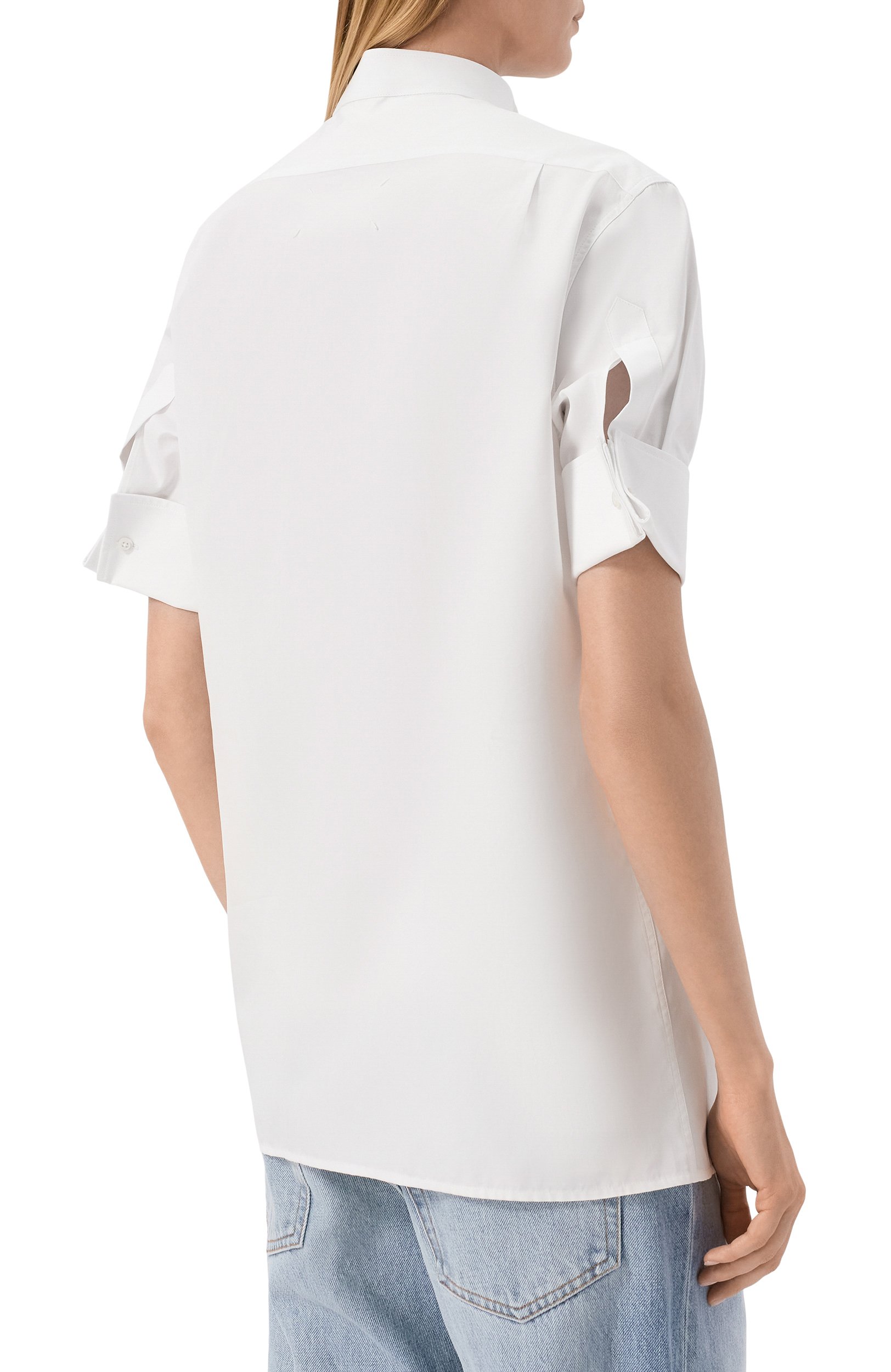 Хлопковая рубашка MAISON MARGIELA, арт. S51DR0006/S43001, фото 4