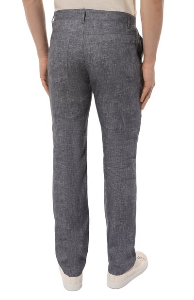 Льняные брюки ZILLI, арт. M0Z-D0180-LIN01/R001, фото 4