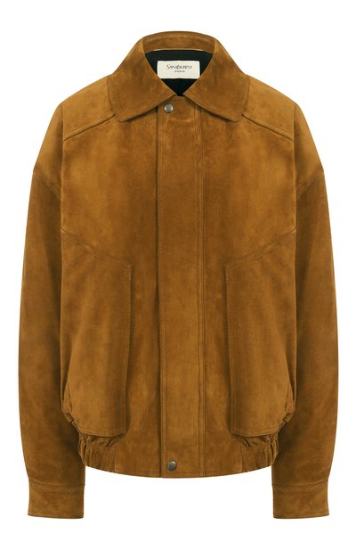 Женская замшевая куртка SAINT LAURENT, арт. 824387/YCSG2
