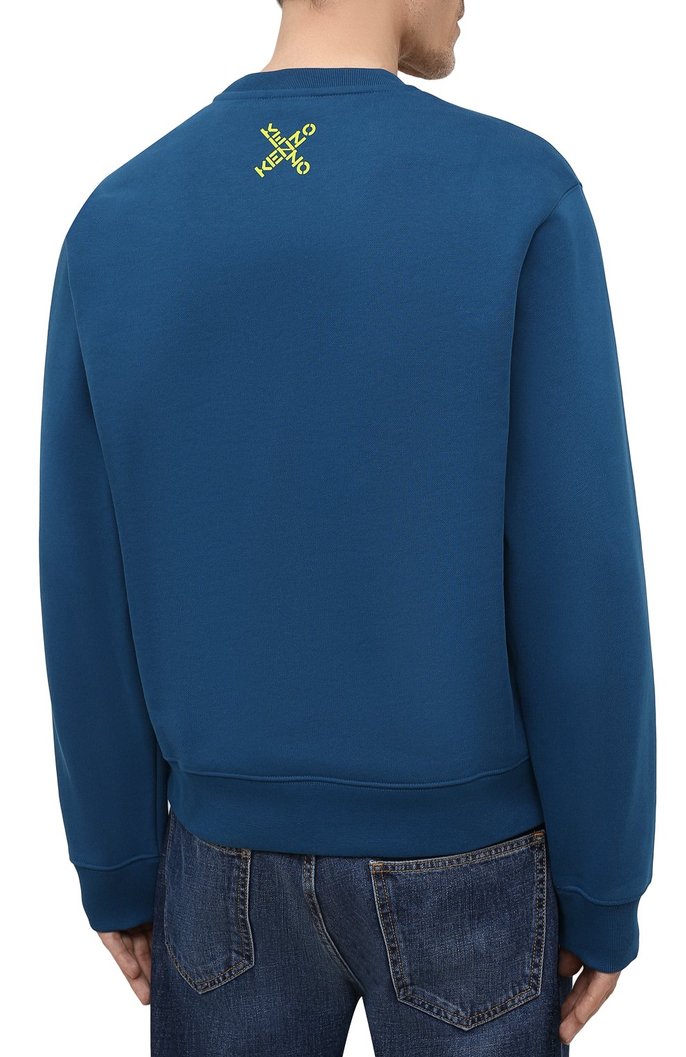 Хлопковый свитшот kenzo sport KENZO, арт. FB65SW0204MS, фото 4