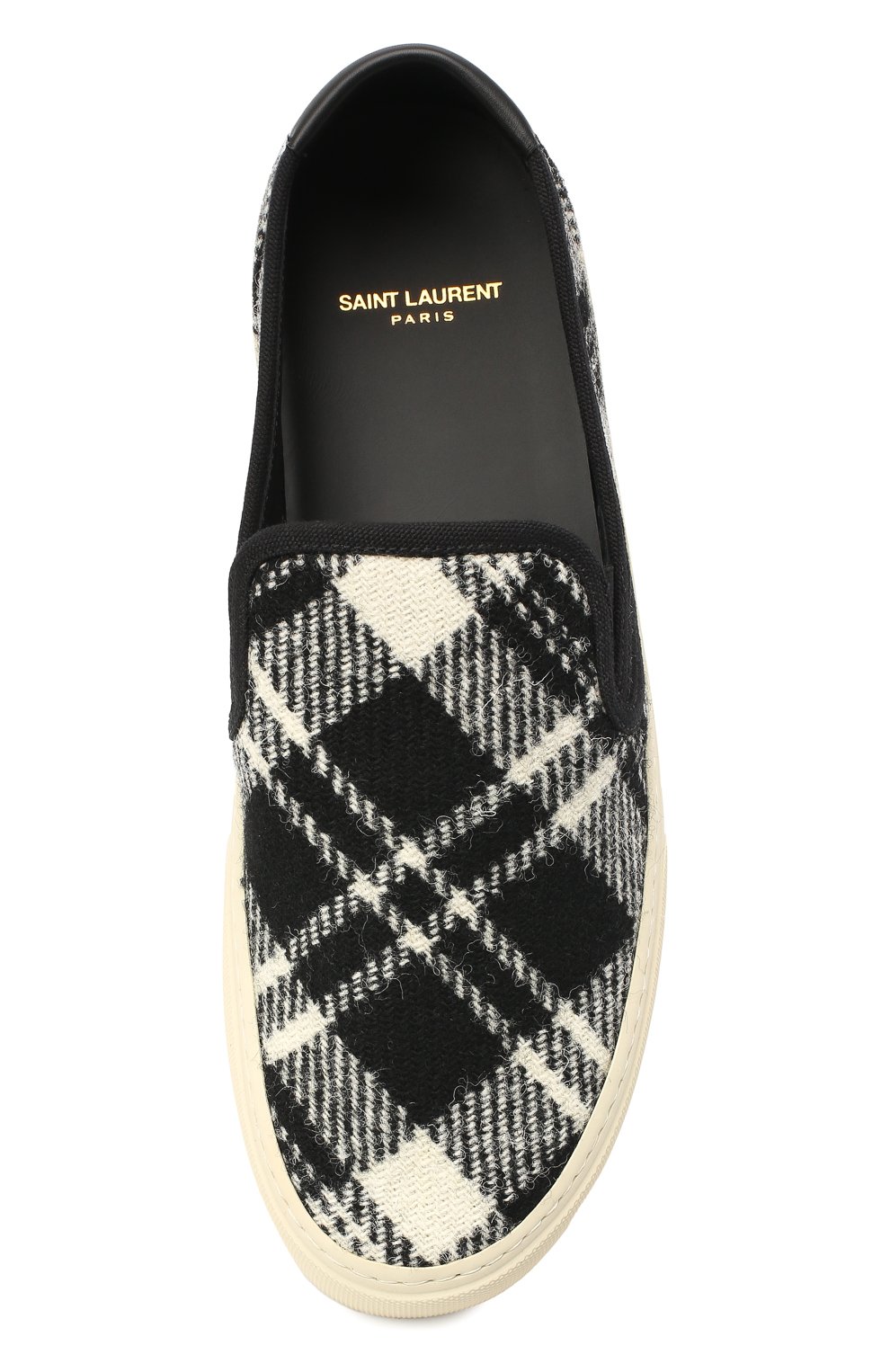 Текстильные слипоны venice SAINT LAURENT, арт. 585742/1ZC10, фото 5