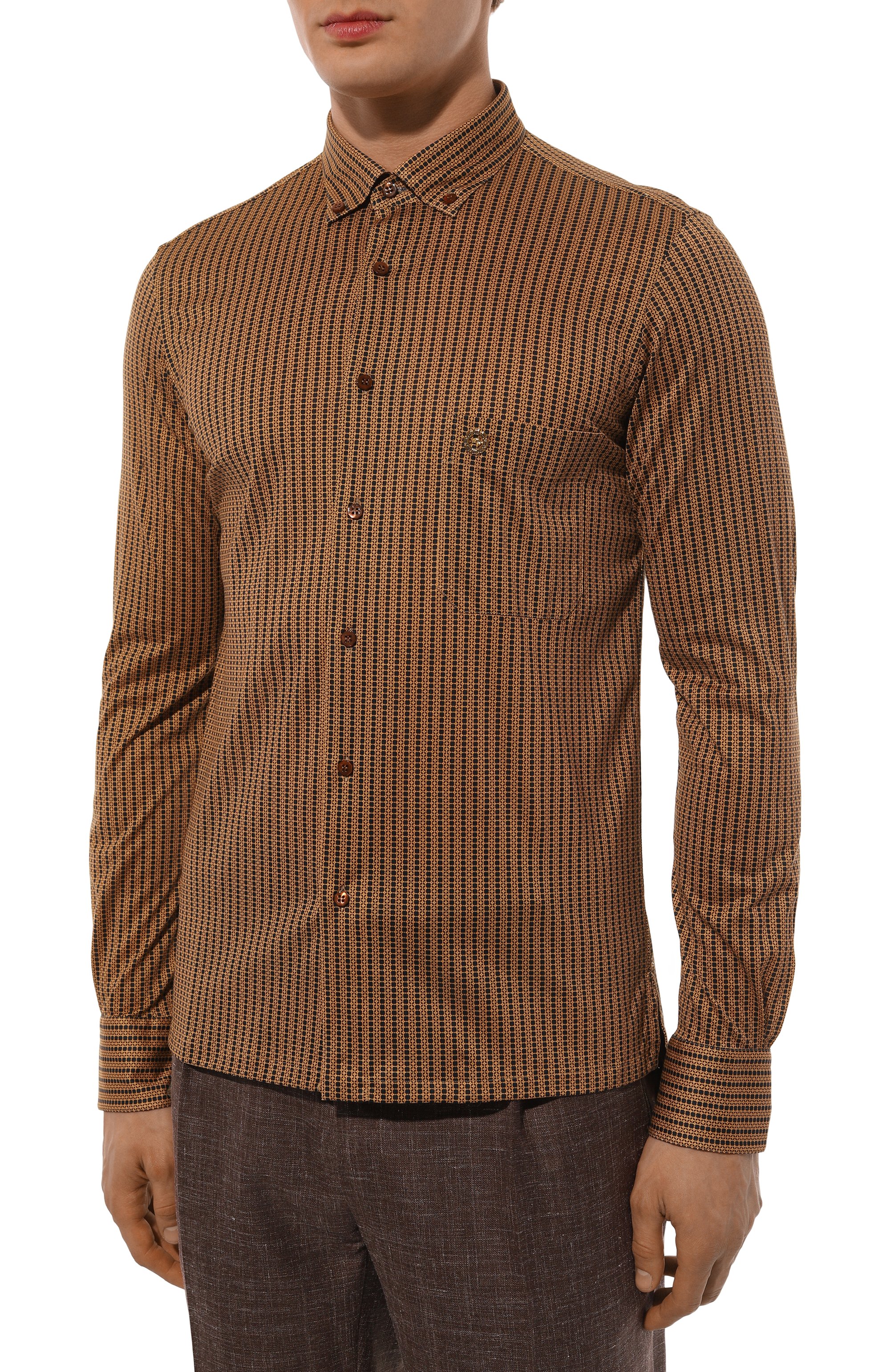 Хлопковая рубашка STEFANO RICCI, арт. CX007471/JC2704, фото 3