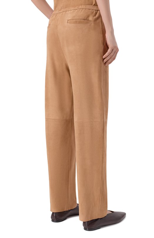 Замшевые брюки Antonelli Firenze Q8661/8967 Бежевый  Q8661/8967 Фото 4