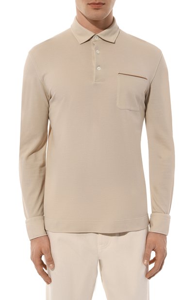 Хлопковое поло ZEGNA, арт. UD392A7/D757, фото 3