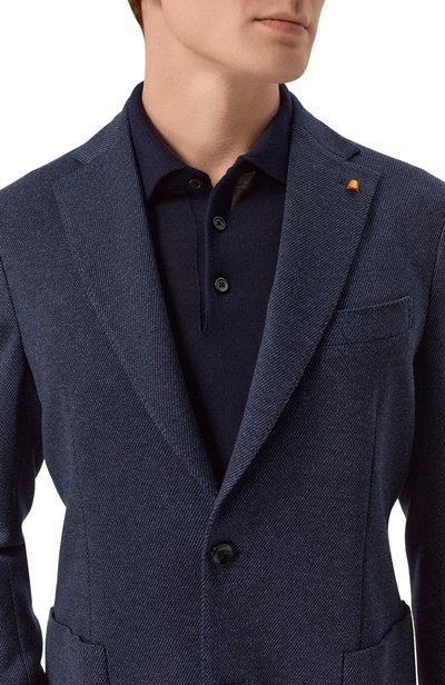 Пиджак из шерсти и хлопка SARTORIA LATORRE, арт. JD74/JK136, фото 5