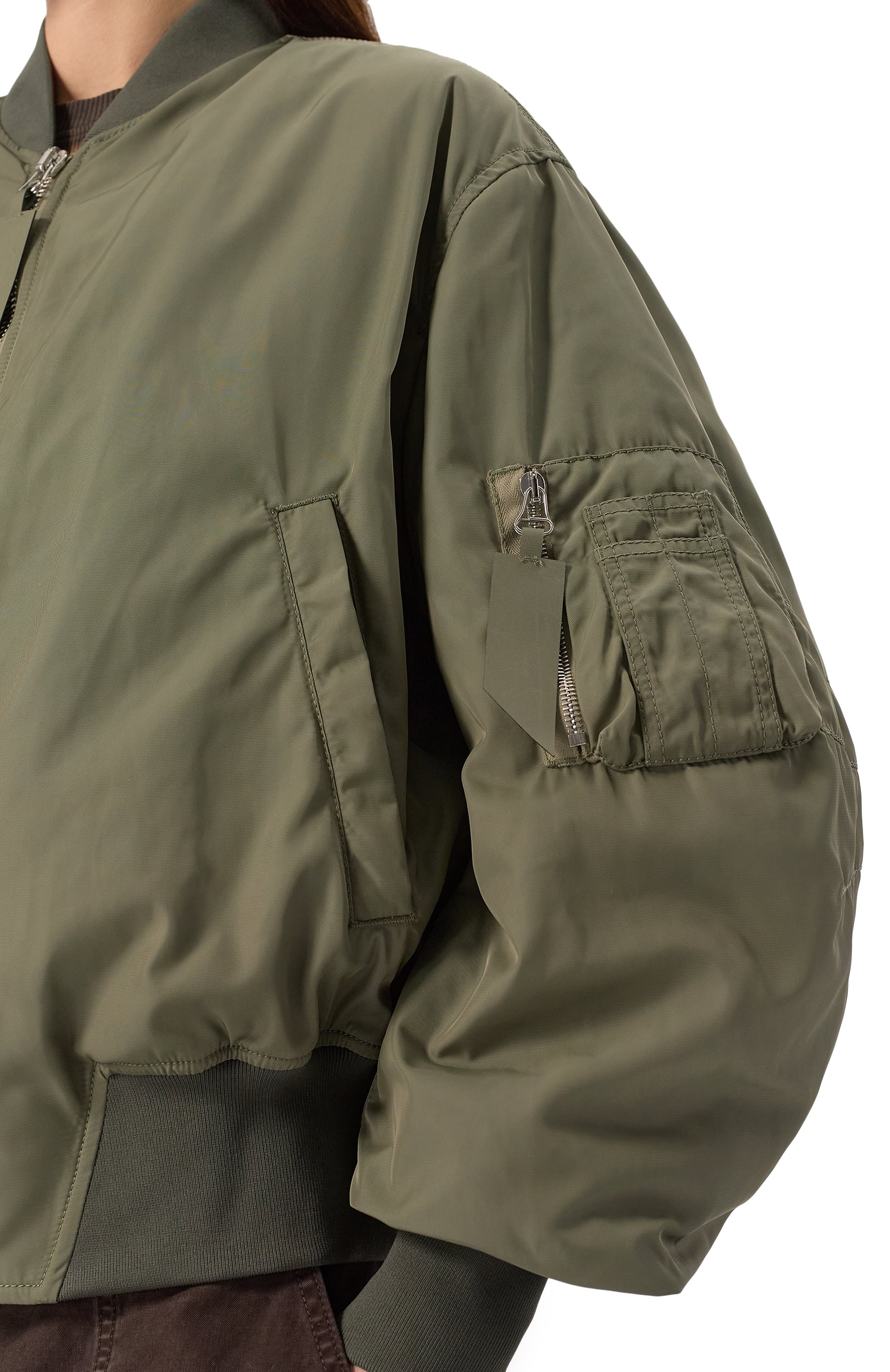 Утепленный бомбер THE ATTICO, арт. 250WCB00070/PLL001AA, фото 5