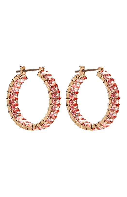 Серьги Matrix Swarovski 5657726 Розовый  5657726 Фото 3