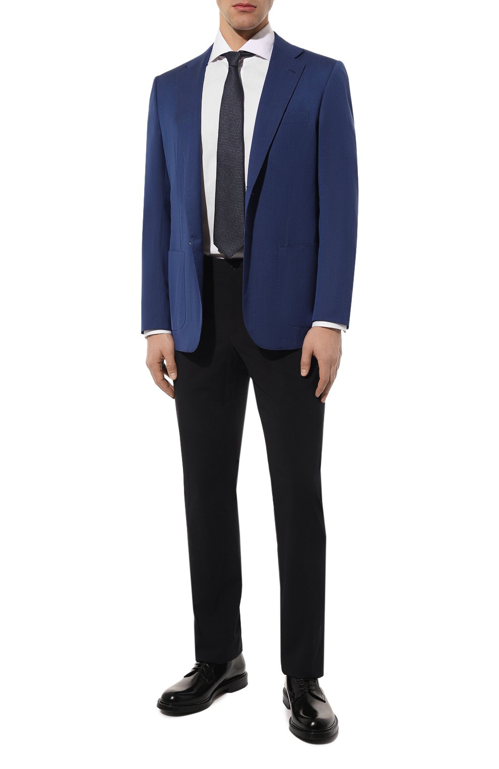 Хлопковая сорочка KITON, арт. UCIH0808801, фото 2