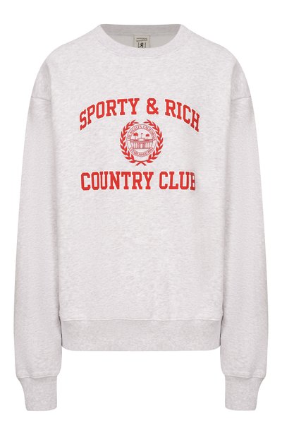 Женский хлопковый свитшот SPORTY AND RICH, арт. ST09871267GY03