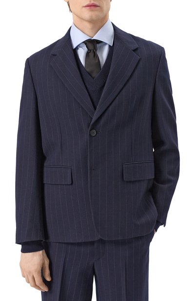 Шерстяной пиджак PRADA, арт. UGM169-1ZCX-F0008-212, фото 4