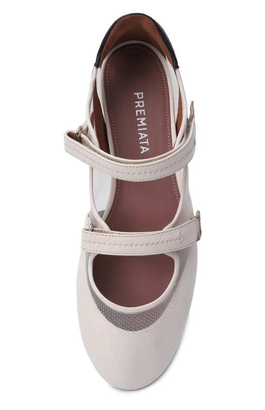 Комбинированные балетки Premiata M7312/MINE/TRASP/FRIDA Кремовый  M7312/MINE/TRASP/FRIDA Фото 6