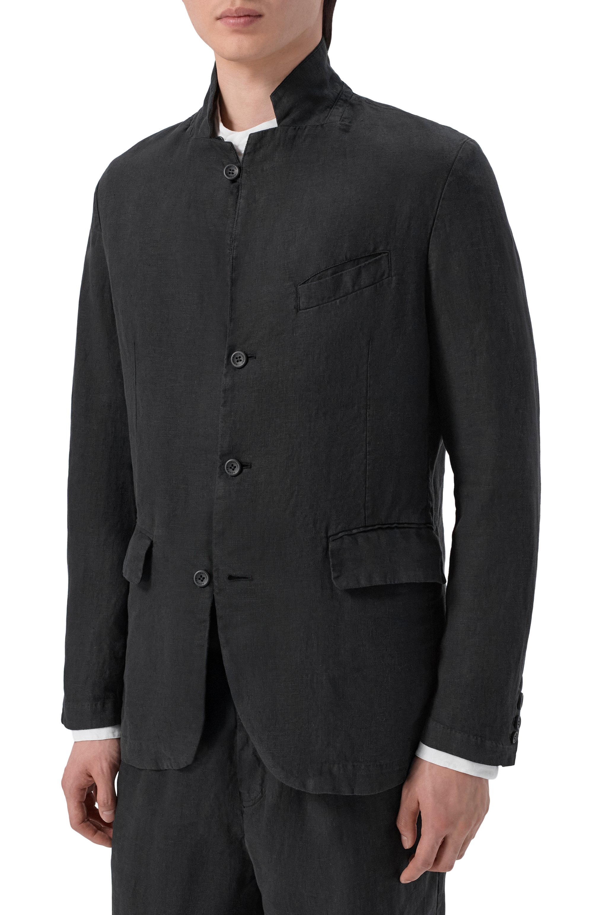 Льняной пиджак HANNES ROETHER, арт. SCHU22MANN.602, фото 6