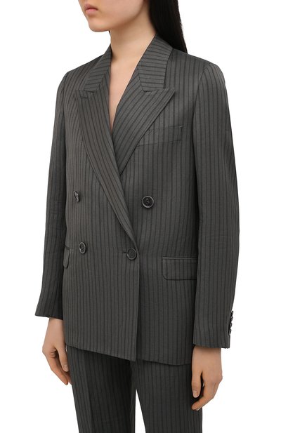 Жакет изо льна и вискозы ACNE STUDIOS, арт. AH0134, фото 3