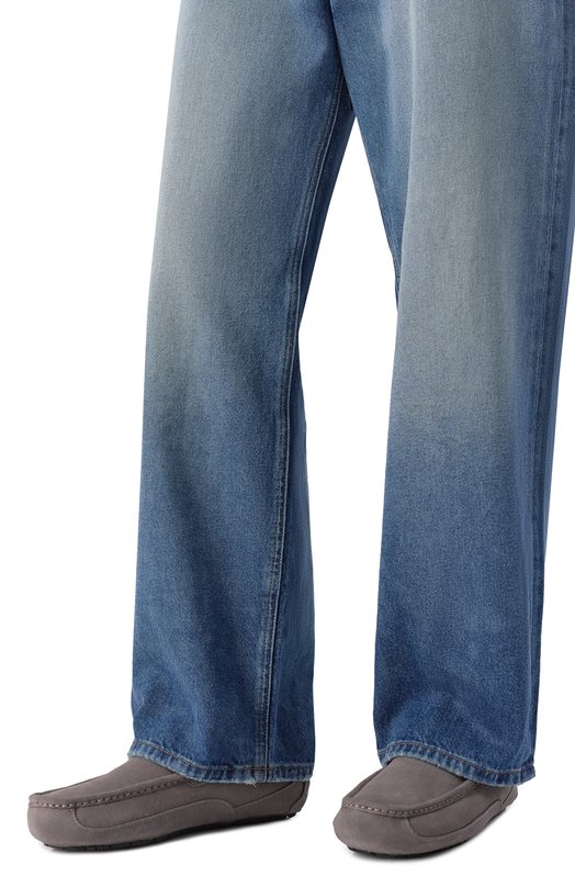 Замшевые мокасины Ascot UGG 1101110 Серый  1101110 Фото 3