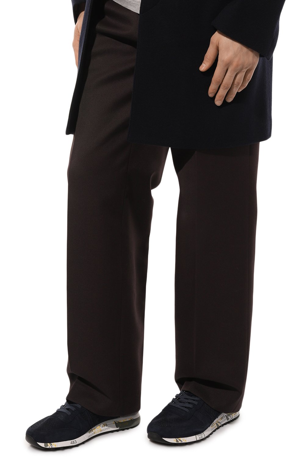 Замшевые кроссовки eric PREMIATA темно-синего цвета по цене 31500 руб., арт. ERIC/VAR6142, фото 3 Замшевые кроссовки eric PREMIATA, арт. ERIC/VAR6142, фото 3