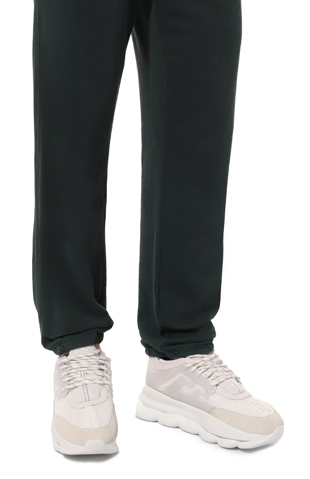 Комбинированные кроссовки chain reaction VERSACE, арт. DSU7071E/D7C, фото 3