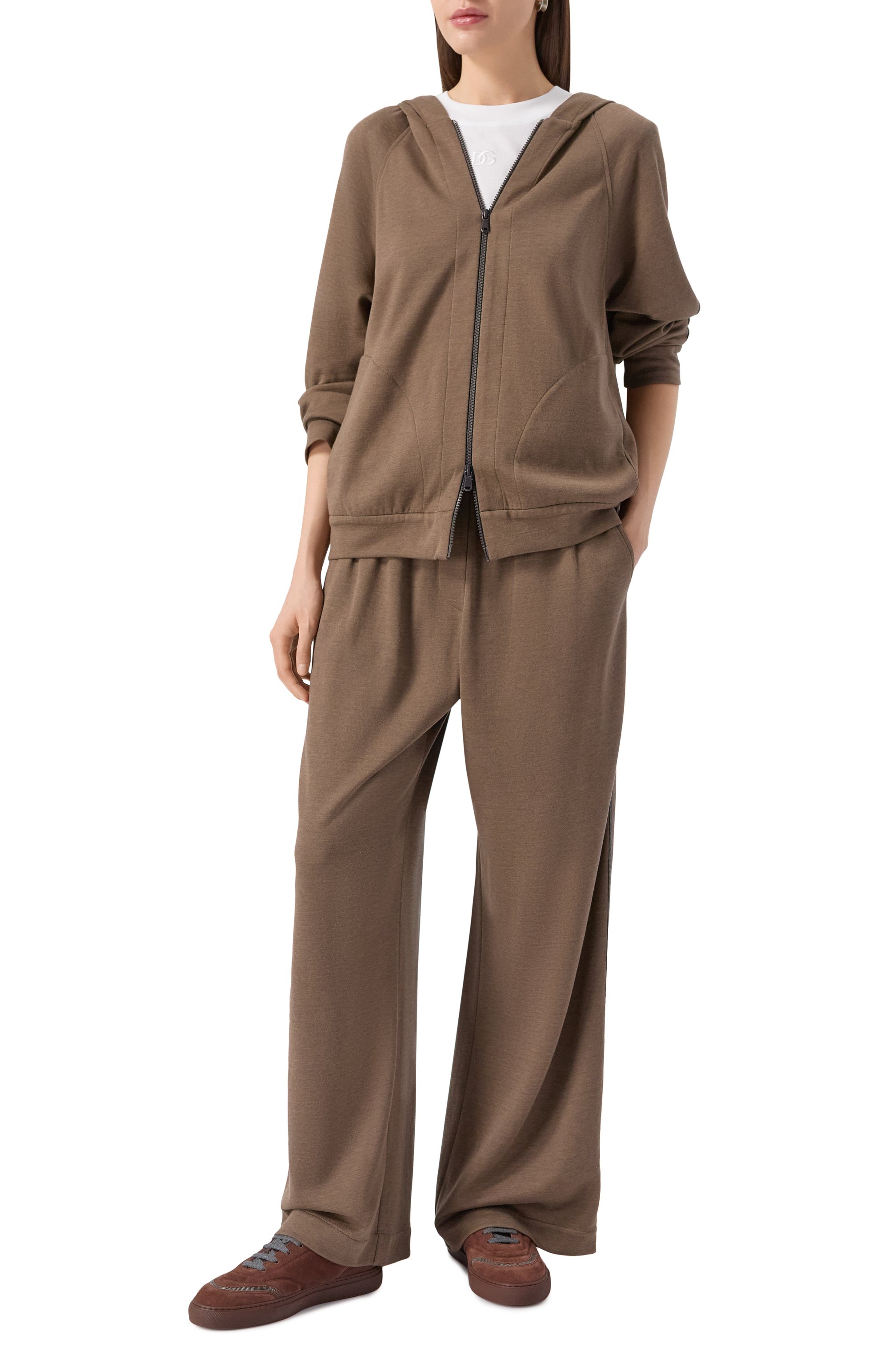 Замшевые кеды BRUNELLO CUCINELLI, арт. MZSFG3075P, фото 2