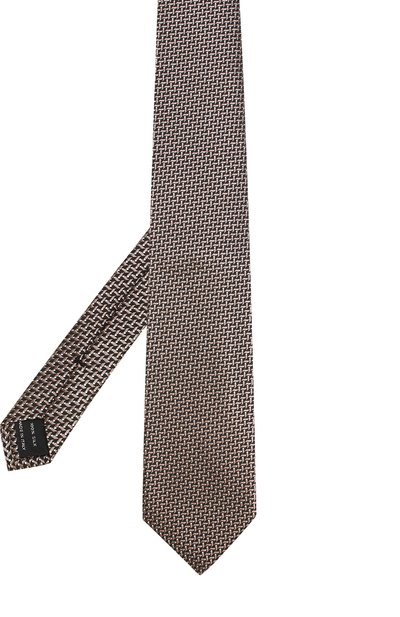 Шелковый галстук с узором TOM FORD, арт. 9TF241TF, фото 2
