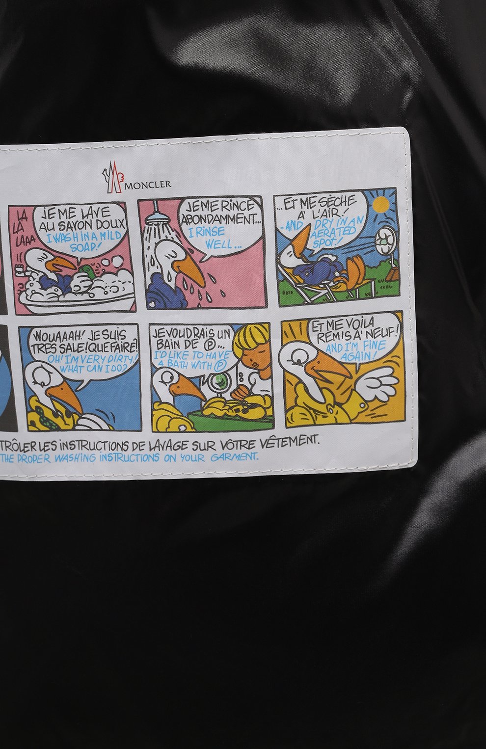 Пуховик maljasset MONCLER черного цвета по цене 208500 руб., арт. 1A000-06-5963V, фото 6 Пуховик maljasset MONCLER, арт. 1A000-06-5963V, фото 6