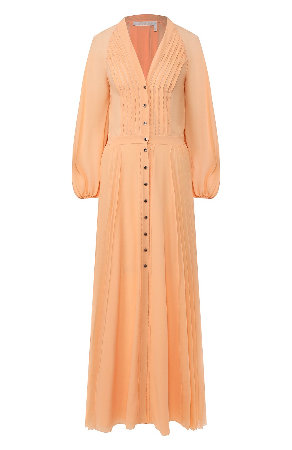 Шелковое платье CHLOÉ, арт. CHC20UR013002, фото 1