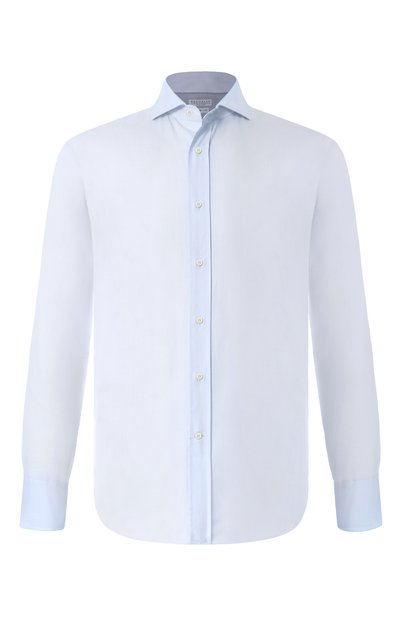 Мужская хлопковая сорочка BRUNELLO CUCINELLI, арт. M0UC41718/U