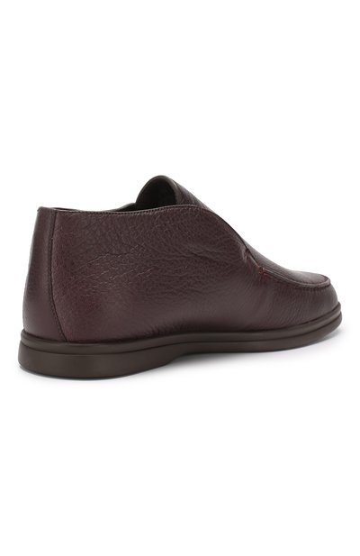 Кожаные ботинки open walk  с внутренней меховой отделкой LORO PIANA, арт. FAI5538, фото 4