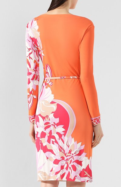 Платье из смеси вискозы и шелка EMILIO PUCCI, арт. 0EJH42/0E872, фото 4