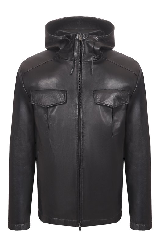 Кожаная куртка MVST M25.1PM.0003/PL0NGE Чёрный M25.1PM.0003/PL0NGE