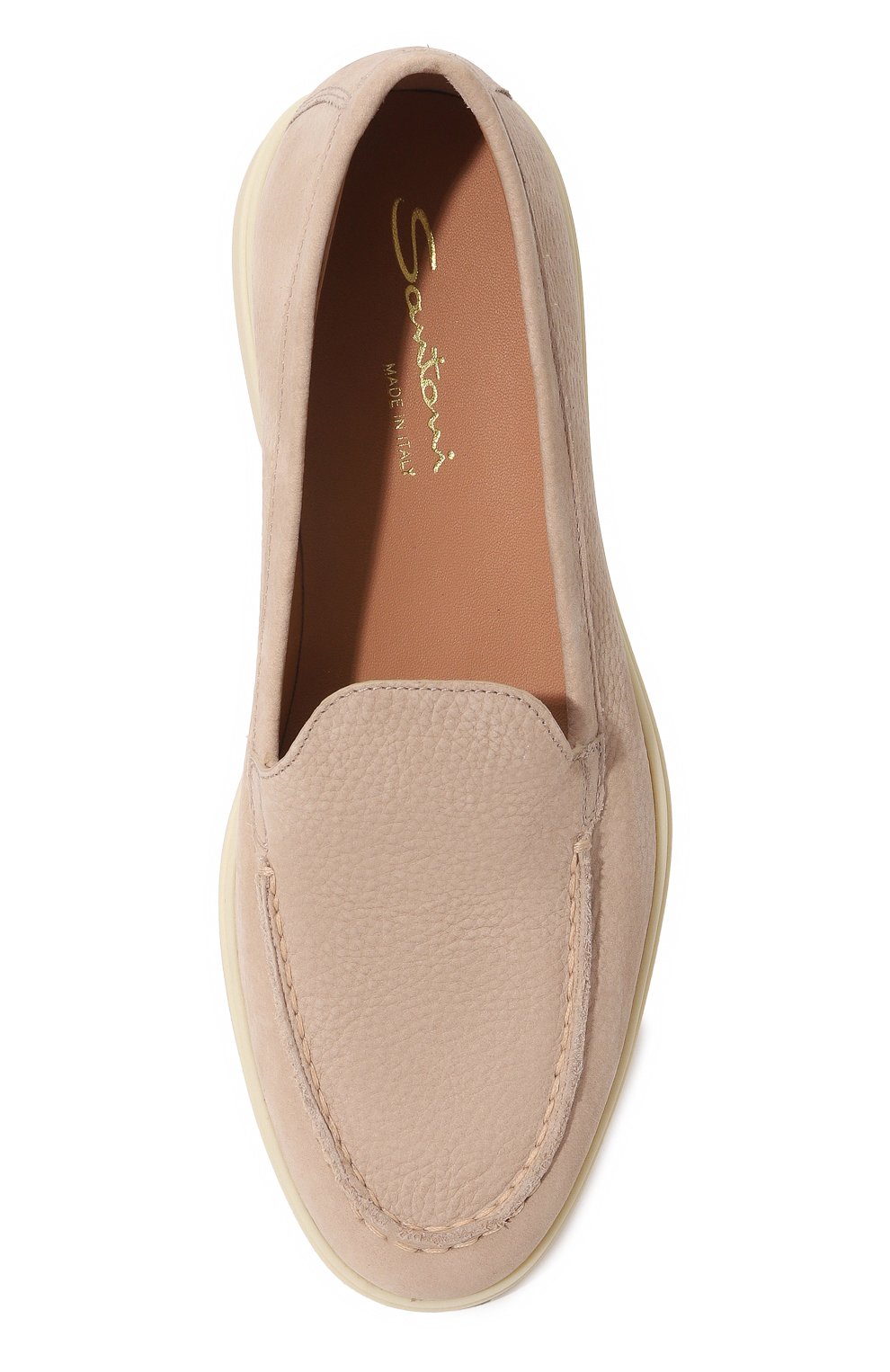 Лоферы из нубука yalta SANTONI, арт. WUYA58856TISNSV9, фото 6