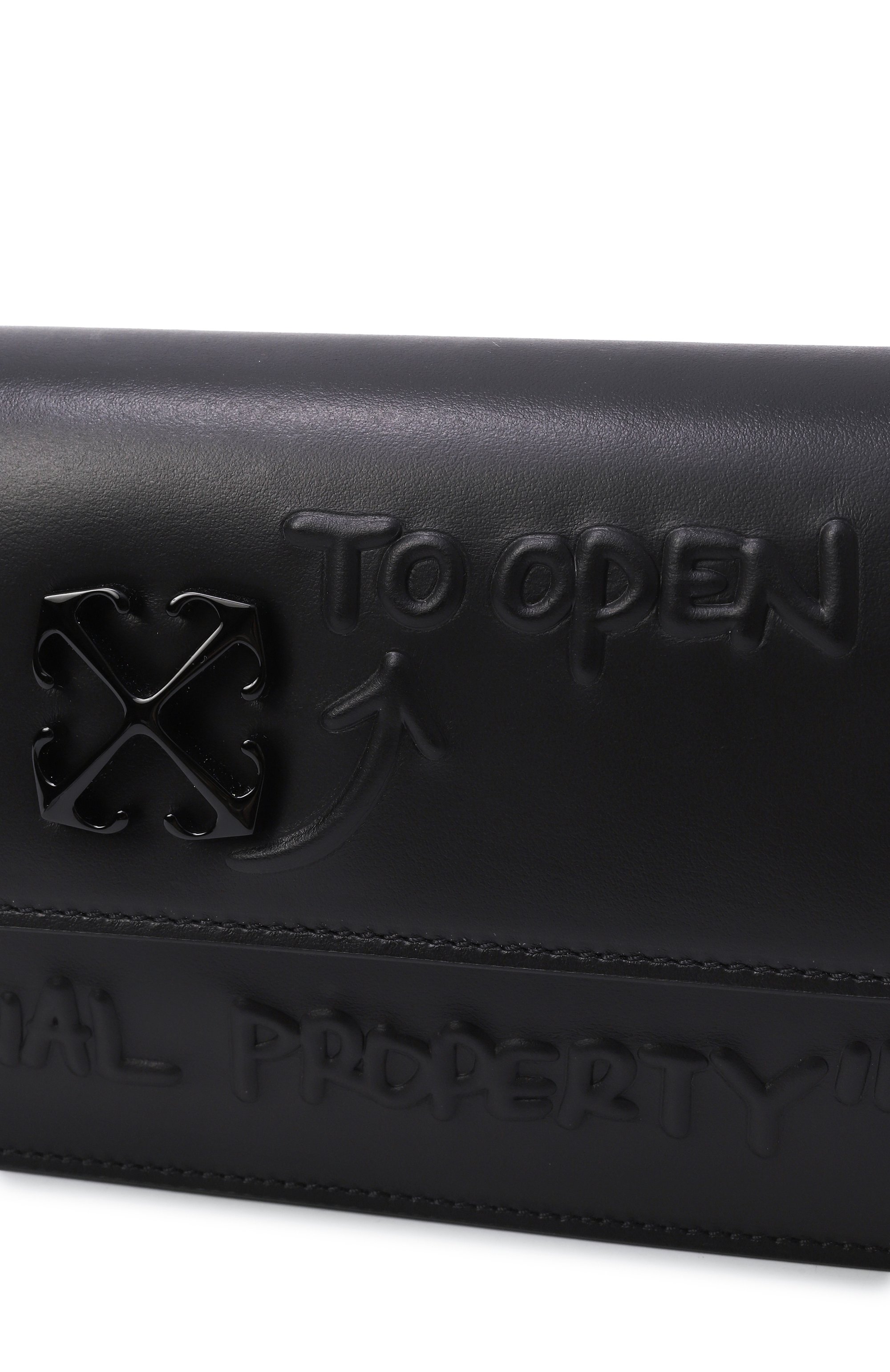 Сумка jitney 1.0 quote3d OFF-WHITE, арт. 0WNN172C99LEA003, фото 3