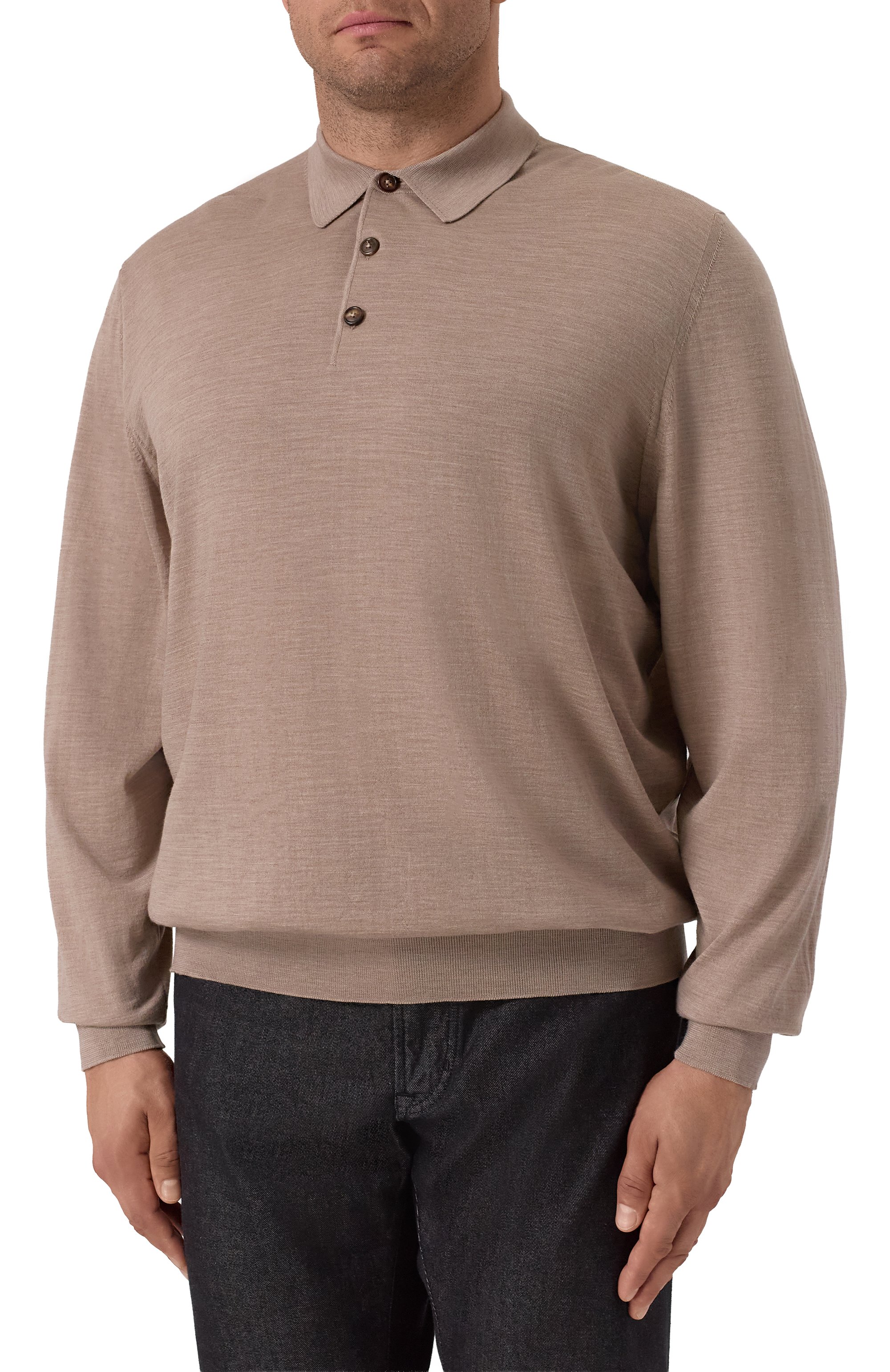 Поло из шерсти и кашемира CORTIGIANI, арт. 3AS304, фото 3