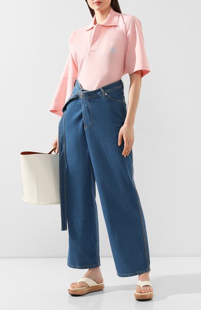 Джинсы LANVIN синего цвета по цене 62950 руб., арт. RW-TR527D-DZ01-E20, фото 2 Джинсы LANVIN, арт. RW-TR527D-DZ01-E20, фото 2