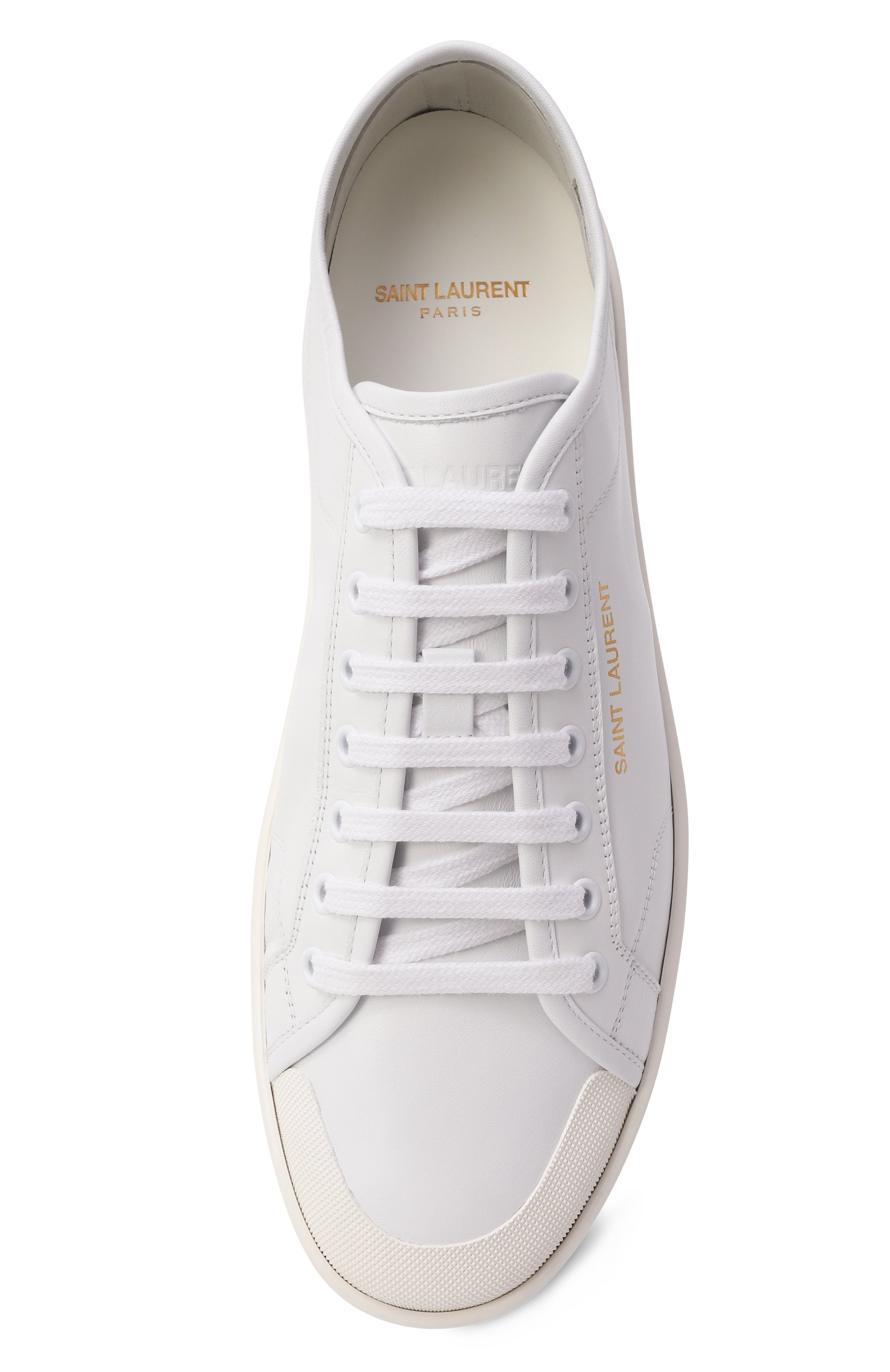 Кожаные кеды SAINT LAURENT, арт. 820087/00N00, фото 6