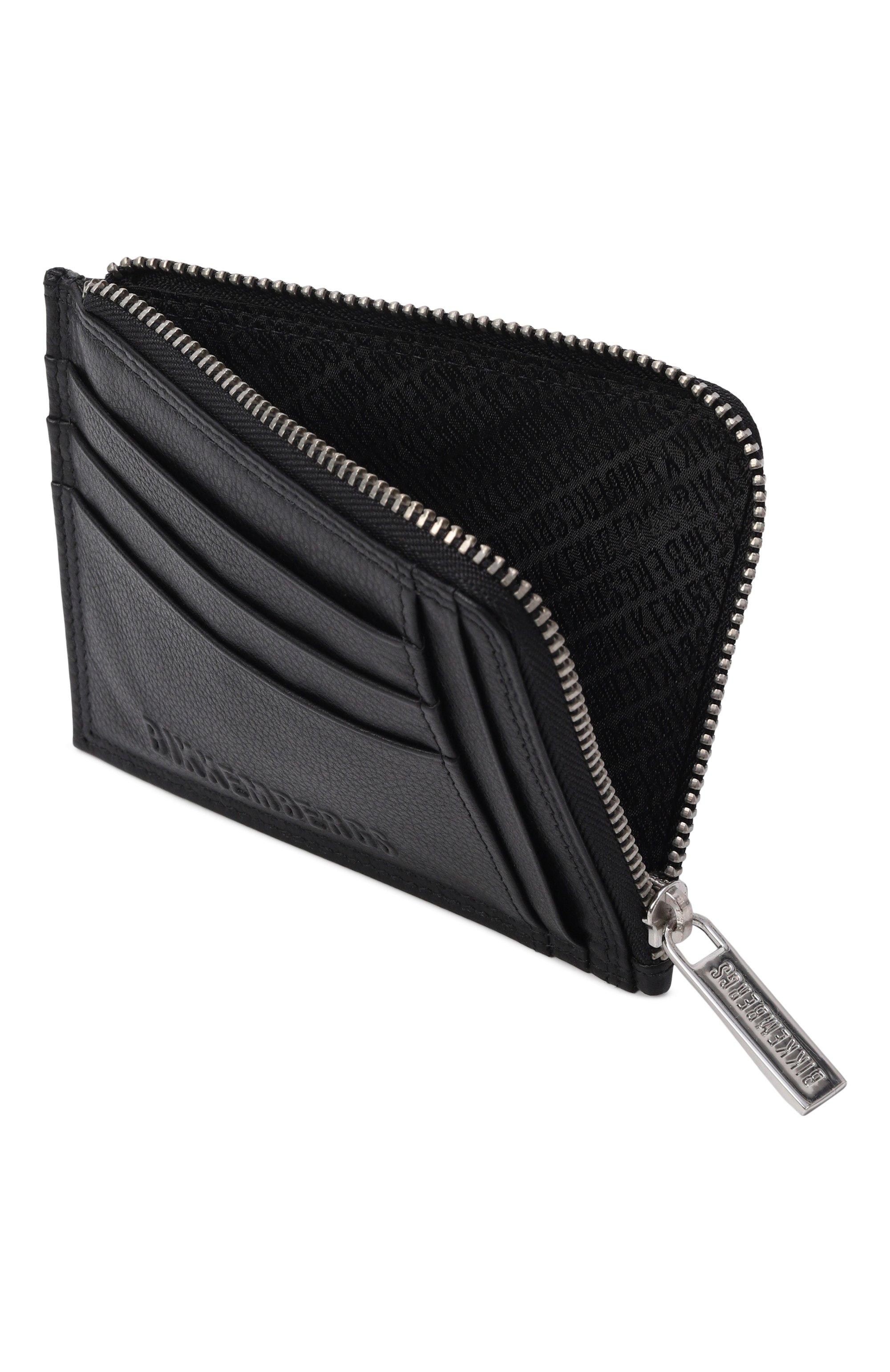 Кожаное футляр для кредитных карт DIRK BIKKEMBERGS черного цвета по цене 11450 руб., арт. BKPU01375M, фото 3 Кожаное футляр для кредитных карт DIRK BIKKEMBERGS, арт. BKPU01375M, фото 3