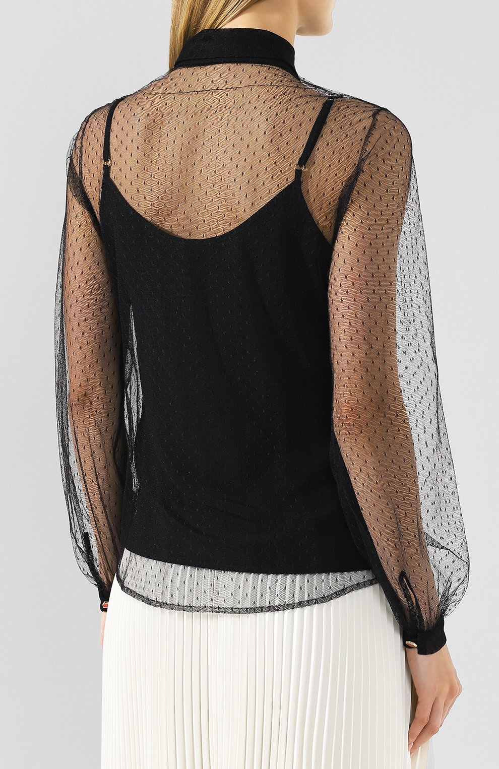 Блузка с сеткой TEREKHOV GIRL, арт. 2BL016/0411.900.3/S19, фото 4