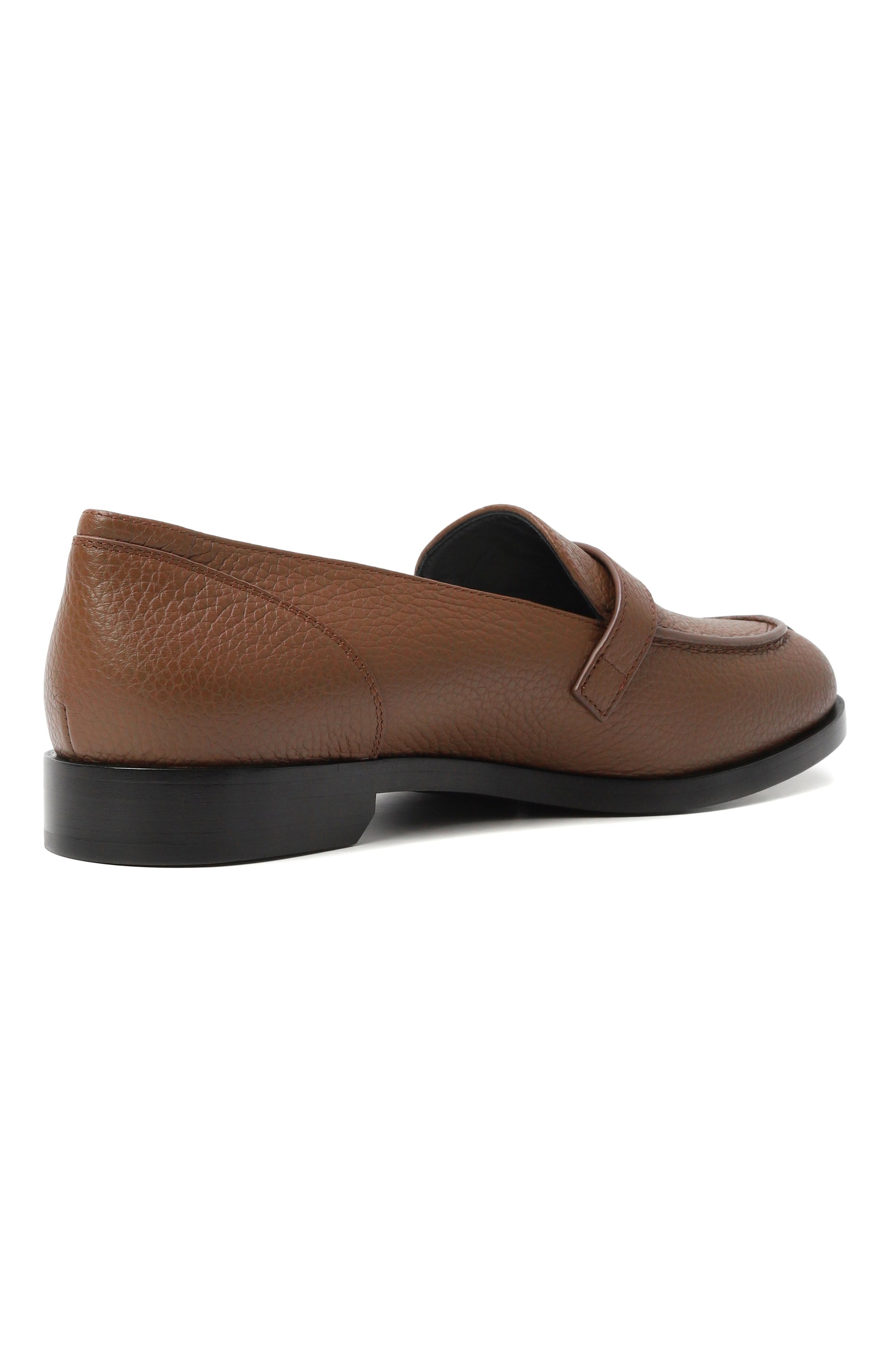 Кожаные лоферы GIORGIO ARMANI, арт. GW001921/AF19133, фото 5