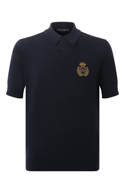 Мужская хлопковое поло DOLCE & GABBANA, арт. GXZ02Z/JBCG3