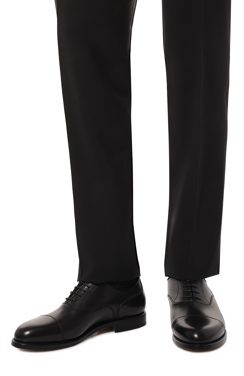 Кожаные оксфорды W.GIBBS, арт. 0999079/LUX ANIL, фото 3