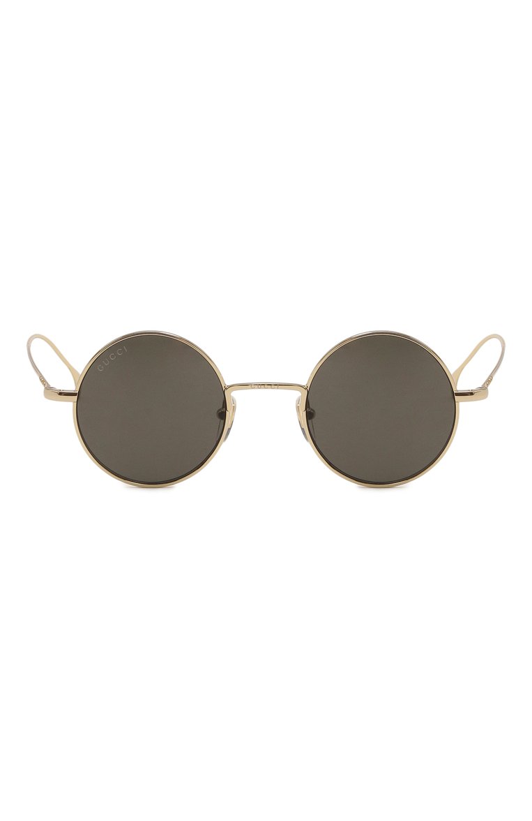 Женские солнцезащитные очки GUCCI черного цвета, арт. GG1649S 007 | Фото 4 (Нос: Не проставлено; Региональные ограничения белый список (Axapta Mercury): Не проставлено; Тип очков: С/з; Материал: Металл; Кросс-КТ: С/з-унисекс; Оптика Гендер: оптика-унисекс; Очки форма: Круглые)