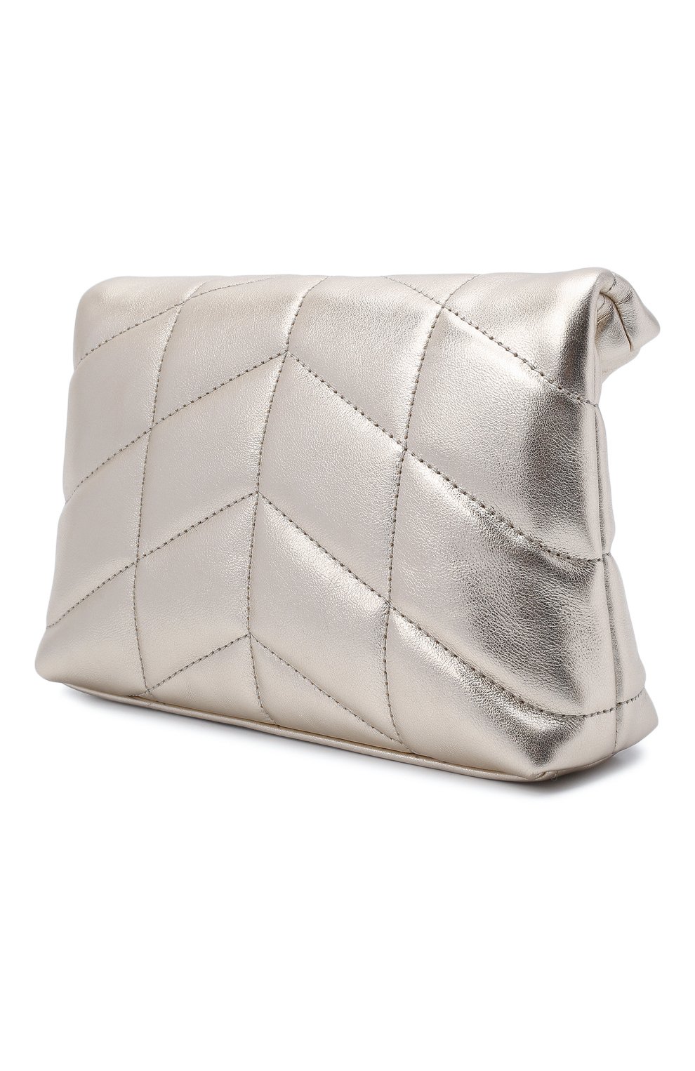 Клатч puffer small с футляром для кредитных карт SAINT LAURENT, арт. 650880/AAAA1, фото 4