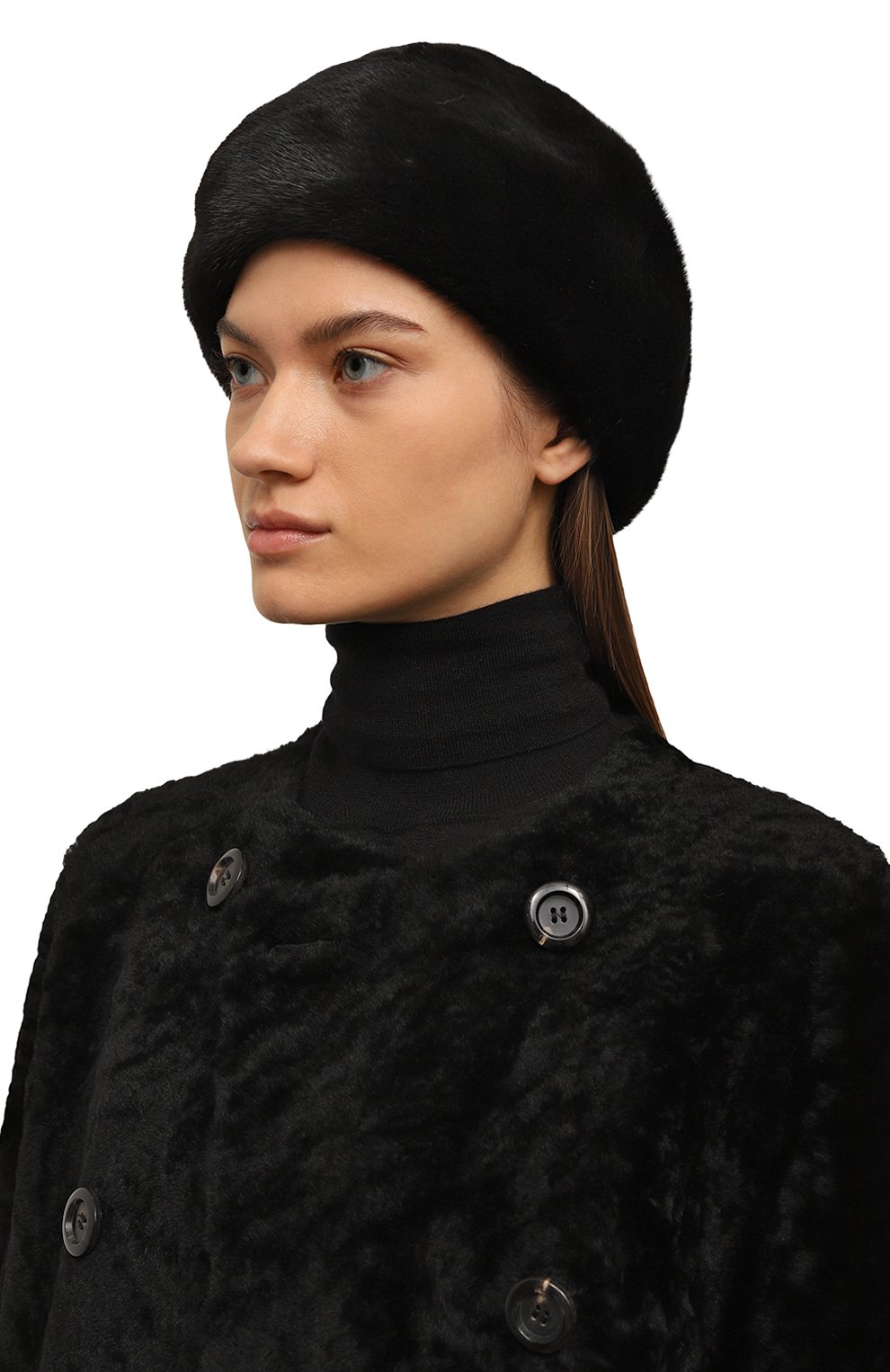 Меховой берет из норки VICTORIA KUSENKOVA, арт. 012800002023, фото 2