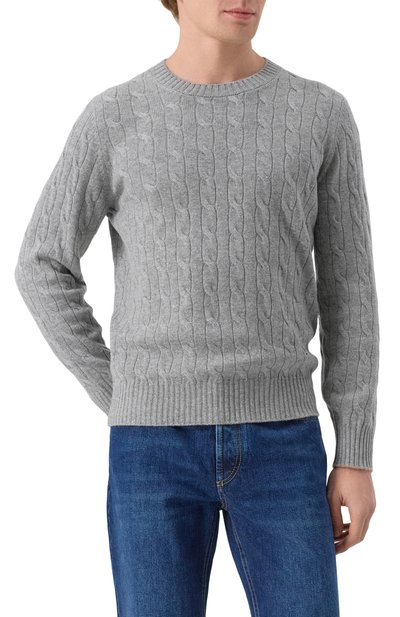 Кашемировый джемпер BRUNELLO CUCINELLI, арт. M22707200, фото 3