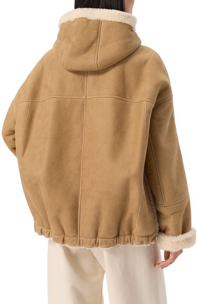 Двусторонняя дубленка из овчины BRUNELLO CUCINELLI, арт. MPMCM7995, фото 4