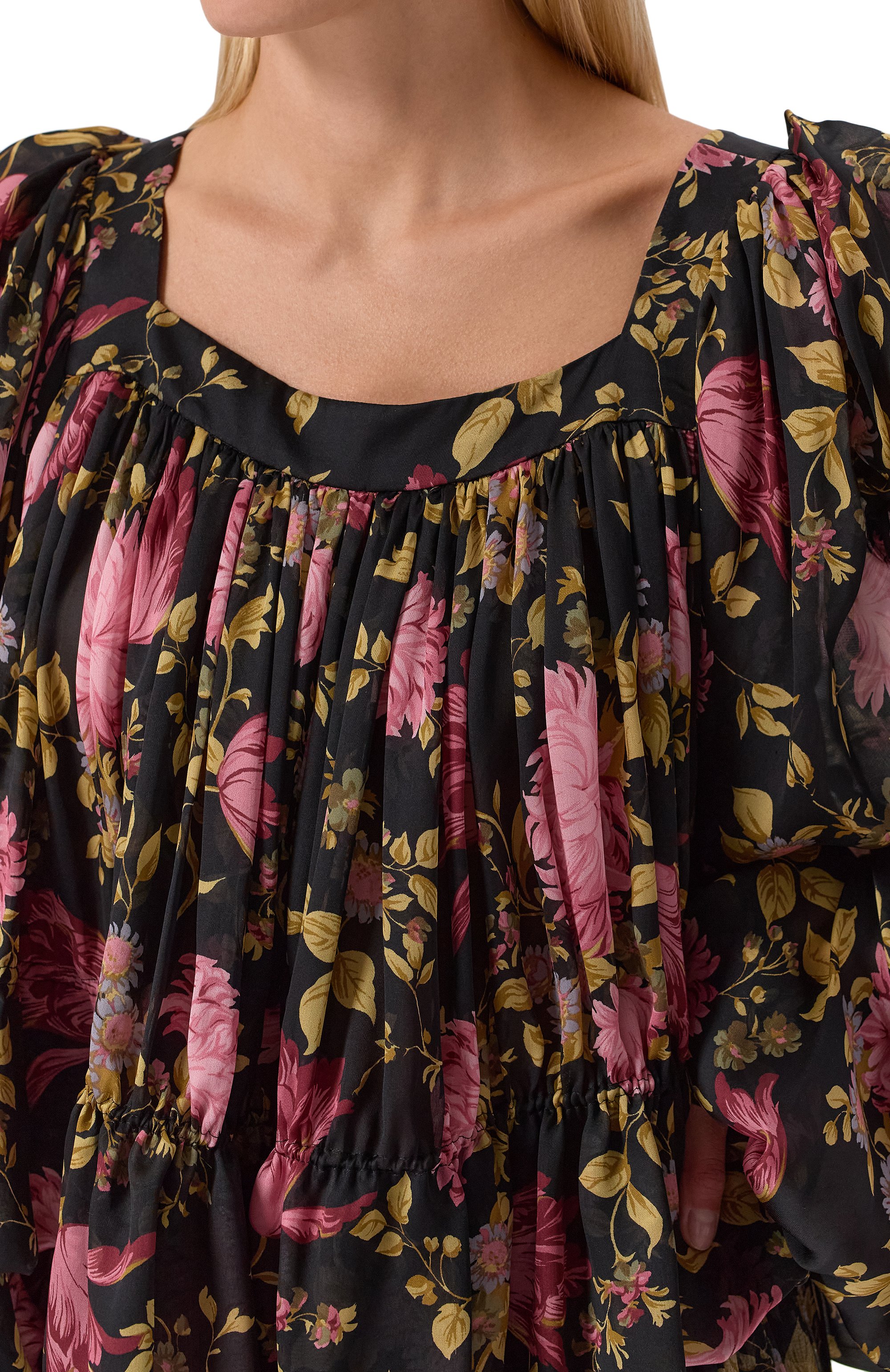 Шелковая блузка CHLOÉ, арт. CH25UHT52458, фото 5