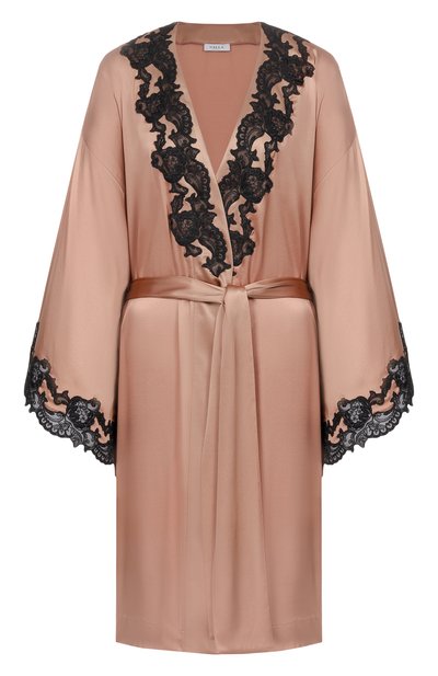 Женский шелковый халат C.ALLA, арт. DV0333 K