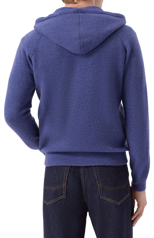 Кашемировый кардиган MVST M25.1PM.K010 Синий  M25.1PM.K010 Фото 4