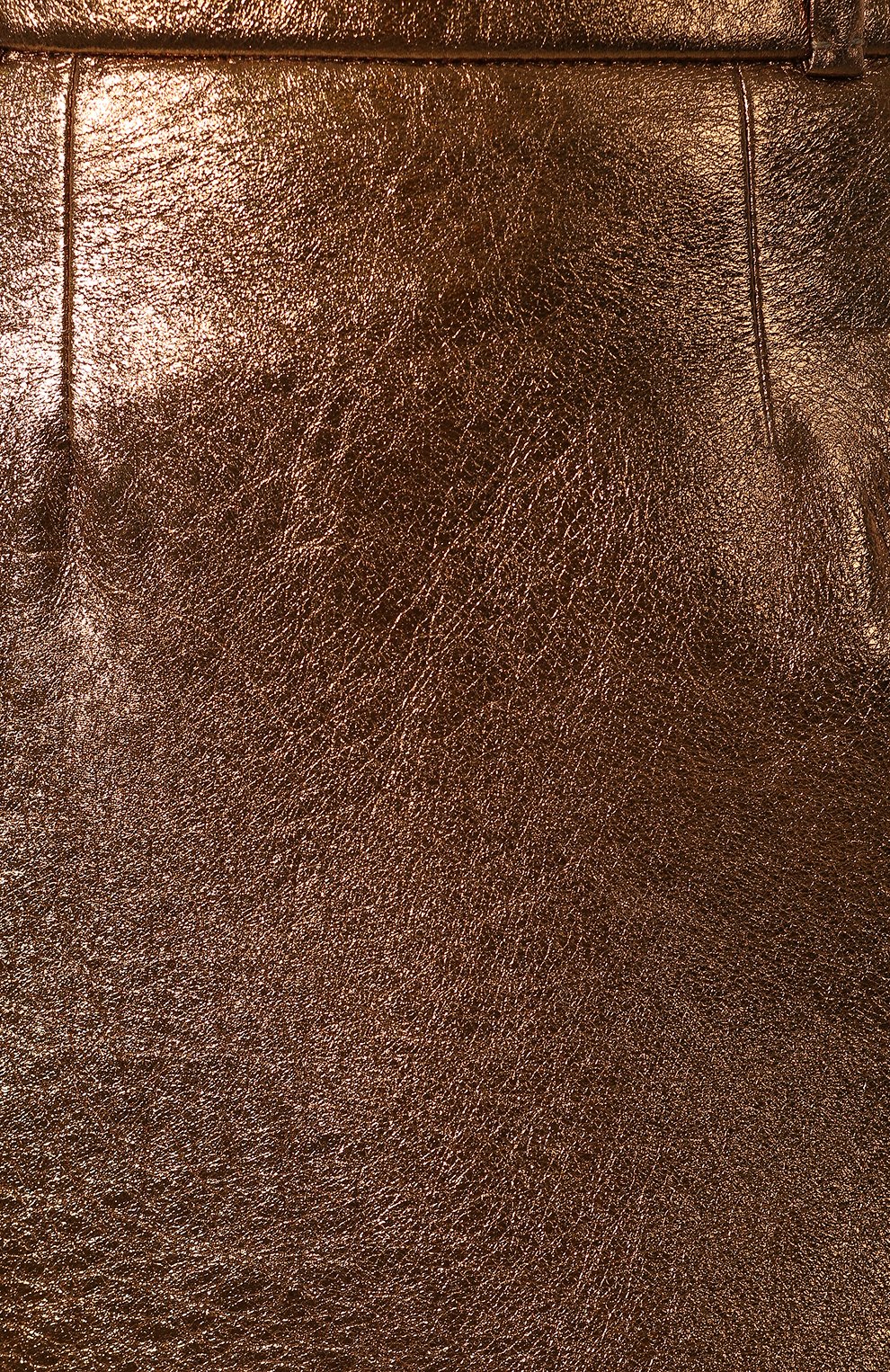 Кожаная юбка SAINT LAURENT, арт. 575528/YC2CE, фото 5